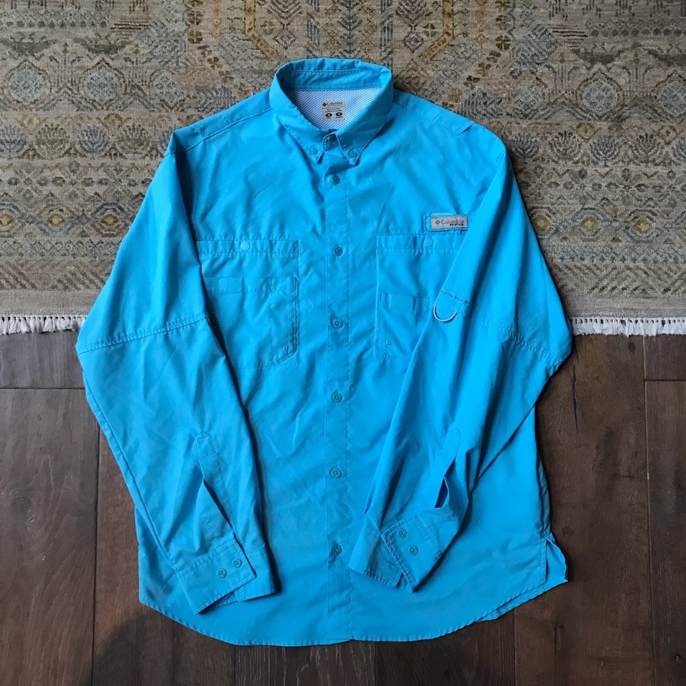Columbia PFG Button Down Shirt